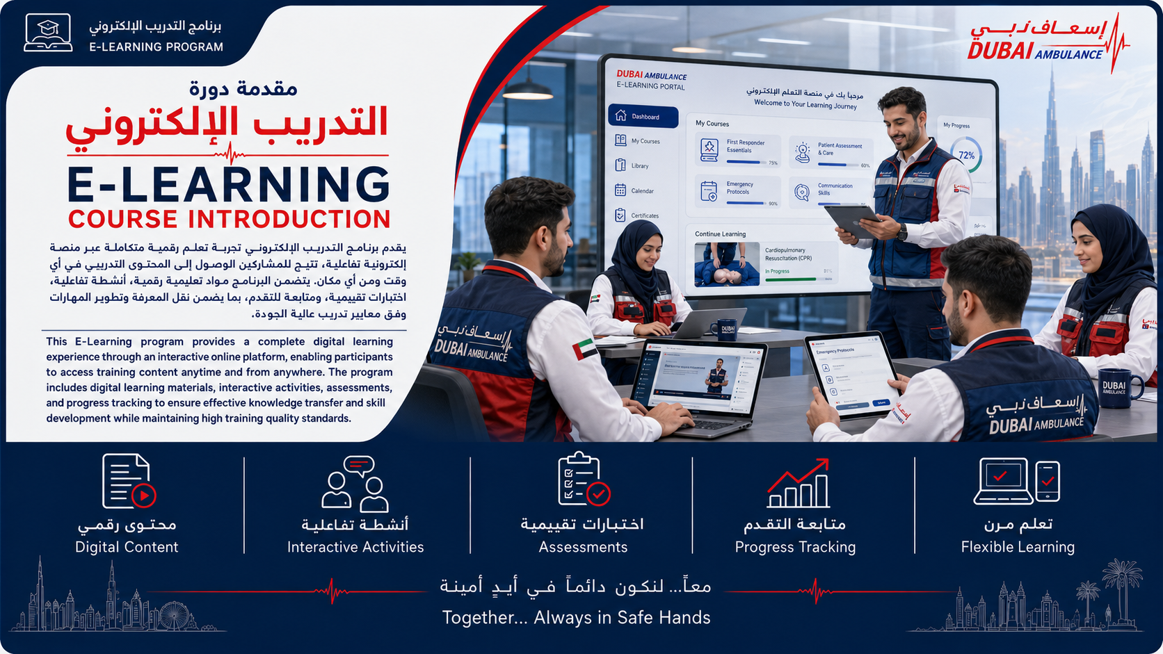 التدريب الإلكتروني 